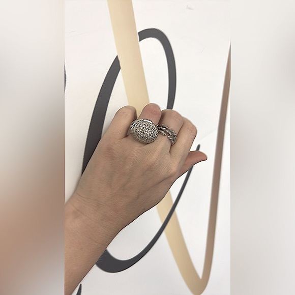 John Hardy Naga Dome Ring with Diamonds - Picture 9 of 9